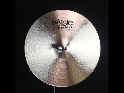 Paiste 15" Masters Thin Hi Hats - 786g/960g (video demo) image 2