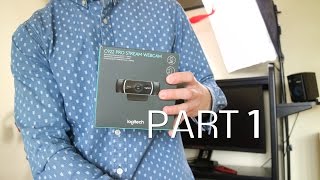 Video thumbnail for Logitech C922 Pro Stream Webcam - Part 1 by GucksTV