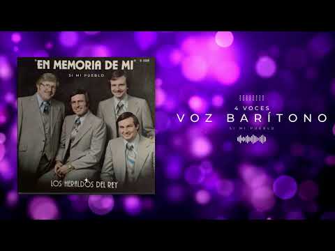 "SI MI PUEBLO" / VOZ BARÍTONO