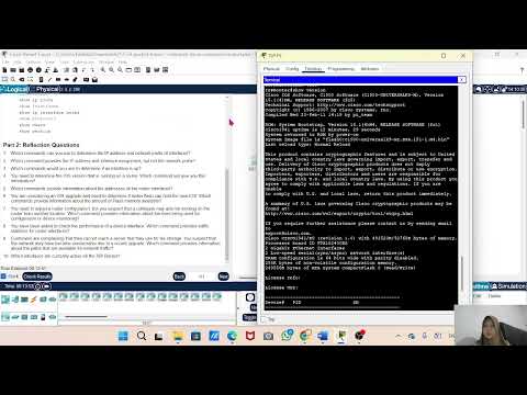 JARKOM__17.5.9 Packet Tracer - Interpret show Command Output