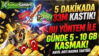 Knight Online 5 Dakikada 33m Kastık Yöntemi hemen öğren!!!