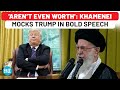 سخنرانی خامنه‌ای ایران ترامپ را در سخنانی تند و تند تح�