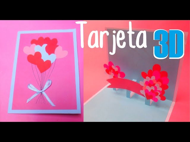 Vídeo relacionado con 3D Tarjeta de San Valentín, Pop Up Tarjetas Cumpleaños mit El Árbol del Amor, Romántica Tarjeta de Felicitación para Esposa Marido Pareja, Desplegable Tarjeta Regalo con Sobre para Aniversario Boda