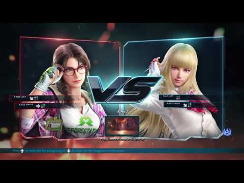 TEKKEN 7  |Firefly(Julia) vs Black angel(Lili) |Challenge Match live