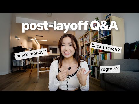 9 個月前我被解僱了......情況是這樣的。 (I was laid off 9 mo ago...here's how it's going.)