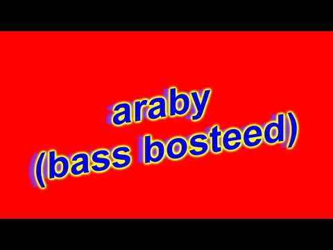 eryś ft. mlody zak - Araby [bass boosted]