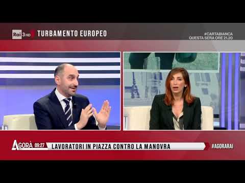 Michele Gubitosa ospite ad Agorà - Rai 3 - 13/12/2022