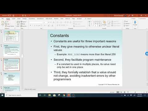 Java 1 Fall 2019 Chapter 2 Lecture Part Two