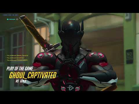 Overwatch unranked to Diamond genji only finnale