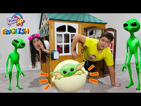 Maria Clara and JP find a new alien baby 👽