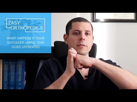 What happens if your shoulder labral tear goes untreated