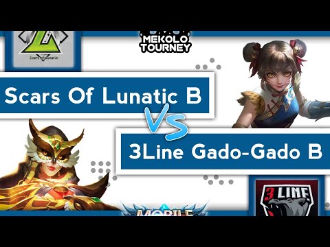 Scars Of Lunatic B vs. 3Line Gado-Gado B | Semi Final Group B - Mekolo Tourney Season 6