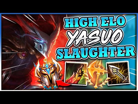 #1 YASUO WORLD HOW TO COMPLETELY STOMP MID (EASIEST WAY TO WIN IN HIGH-ELO!) - League of Legends