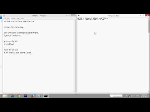 Ruby Learning Operations On Array