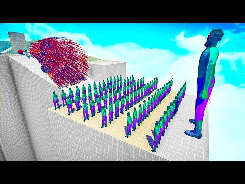 100x MUTANT ZOMBIE + GIANT vs EVERY GOD -🏹 Totally Accurate Battle Simulator TABS