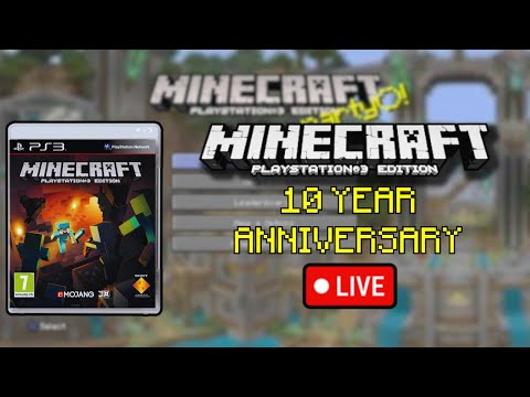 EPIC Minecraft PS3 10th Anniversary Celebration!