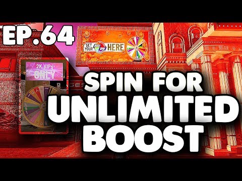 NBA 2K19 SPIN FOR UNLIMITED BOOST EPISODE 64 "THANK GOD"
