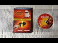 Opening To The Incredibles 2011 DVD
