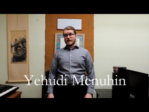 Yehudi Menuhin, Upbow Staccato, and My 3 Favorite Educational Videos