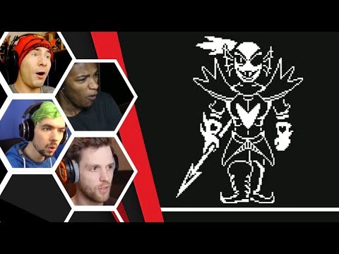 Let's Players Reaction To Undyne Transforming Into 'The Undying' | Undertale (Genocide)