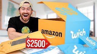 Massive $2,500 Wish and Amazon Mystery Tech Unboxing!!