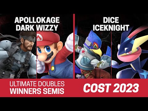 COST 2023 Doubles Winners Semis - ApolloKage/Dark Wizzy vs Dice/IceKnight - SSBU Tournament