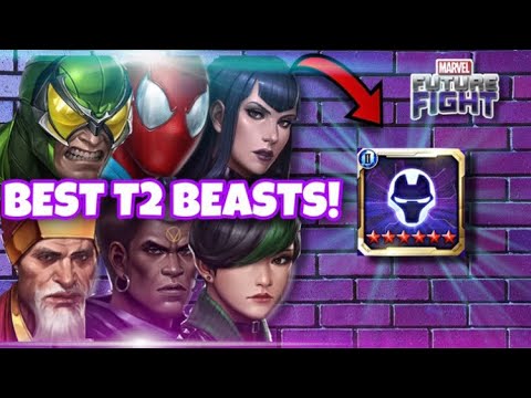 TOP 10 T2 CHARACTERS TO USE YOUR T2 SELECTOR ON! (Non T3/Transcended) | Marvel Future Fight