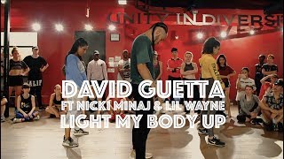 David Guetta ft Nicki Minaj &amp; Lil Wayne - Light My Body Up | Hamilton Evans Choreography