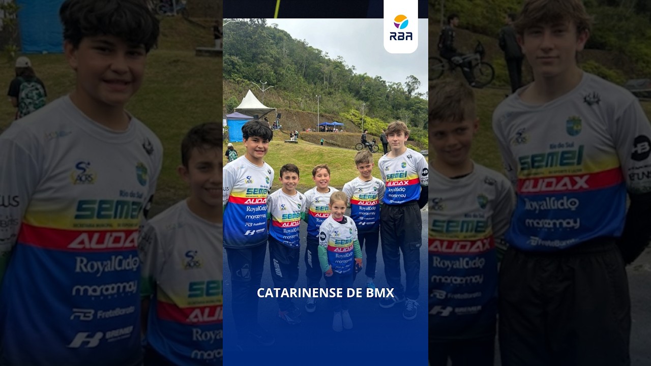 Equipe de Rio do Sul faz bonito no Catarinense de BMX