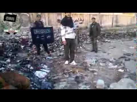 استهداف فرع المخابرات الجوية بالهاون من قبل كتائب الجهاد في مدينة درعا