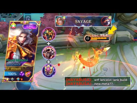 LANCELOT TANK BUILD NEW META?? | AUTO SAVAGE GAMEPLAY! | EXPLAINED TUTORIAL 🔥