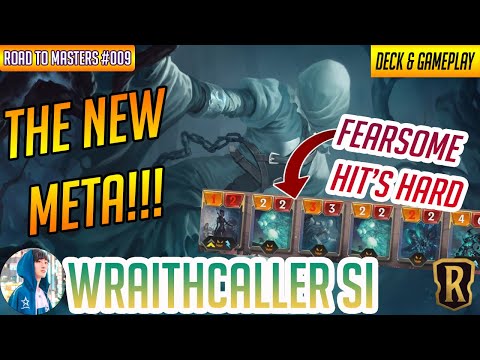 The New Meta (Wraithcaller Shadow Isle) | Deck + Gameplay | Road to Masters #9【Legends of Runeterra】