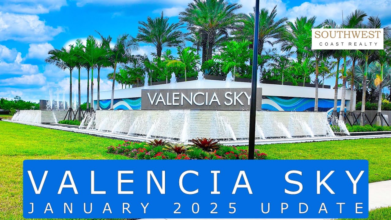 Valencia Sky Naples Florida January 2025 update in 4k