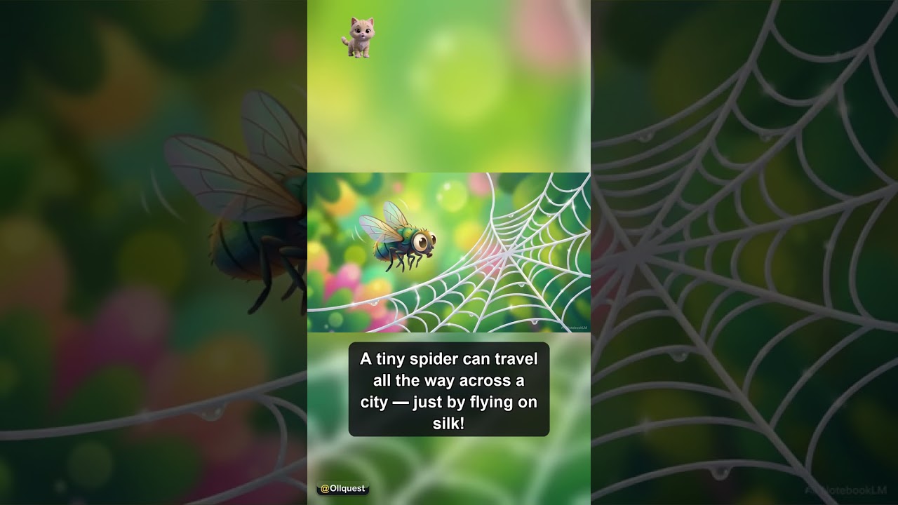 Why Do Spiders Make Webs? (Part 3) 🚀 #Shorts