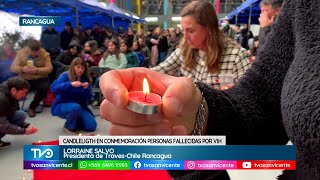 Conmemoración del Candlelight Memorial en Rancagua