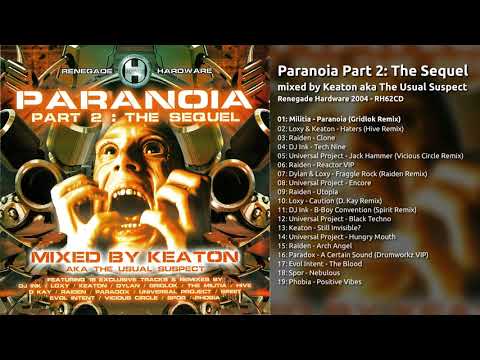 Paranoia: Part 2 - The Sequal mixed by Keaton (2004 Renegade Hardware - RH62CD)