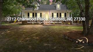 2712 Charwood Place, Sanford, NC 27330 |  $345,000