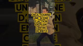 On a TOURNÉ en PLEIN CENTRE DE METZ #film #tournage #cinema #action #viral