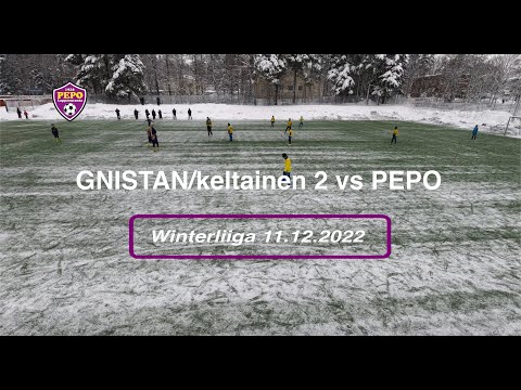 Winterliiga 2022-2023 - GNISTAN/Keltainen 2 vs PEPO