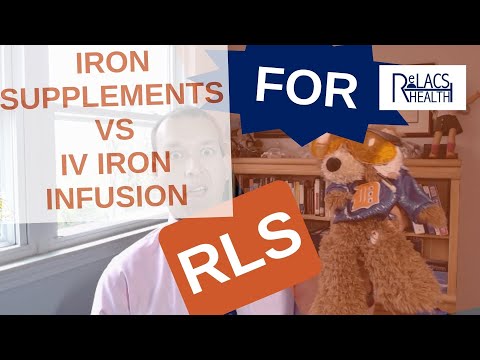 Oral Iron Supplements Versus IV Iron Infusion for Restless Legs Syndrome (RLS) Treatment in 2024
