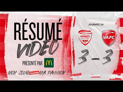 Olympique Nîmes 3-3 FC Valenciennes
