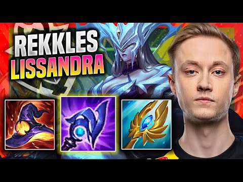 REKKLES IS SO CLEAN WITH LISSANDRA! - G2 Rekkles Plays Lissandra ADC vs Draven! | Season 11