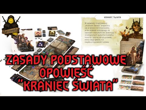 Wiedźmin Ścieżka Przeznaczenia | Zasady Podstawowe i opowieść Kraniec Świata