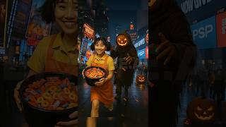 Download lagu Younghee want a Candy from the pumpkin monster #squidgame  #squidgame2 #ai #younghee #cartoon #funny mp3