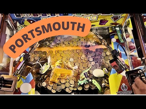 best pier amusements in PORTSMOUTH! | 2p Coin Pusher | Amusement Arcade | Episode 57