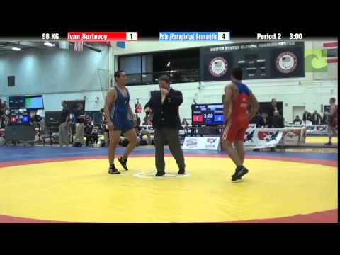 98 KG R16 - Ivan Burtovoy (Argentina) vs. Pete Gounaridis (Army)