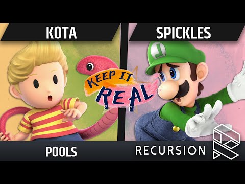 Keep It Real #1- Kota (Lucas) Vs. Spickles (Luigi) - Pools