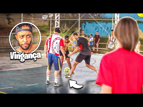 TOMEI UMA CANETA DE ELÁSTICO e quis descontar, deu certo ? - JOGO REAL/RACHÃO