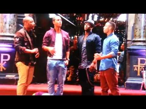 JLS X Factor UK 2012 Boot Camp Surprise JLS Everybody in Love Acapella