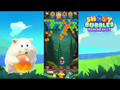 Shoot Bubbles: Bouncing Balls